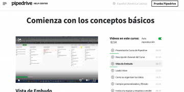 Curso Conceptos básicos en Pipedrive