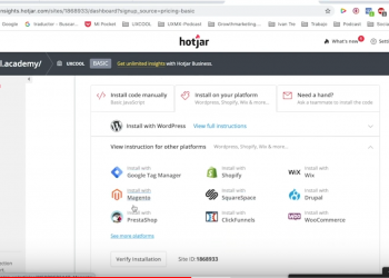 ¿Cómo instalar Hotjar en mi página web de wordpress?
